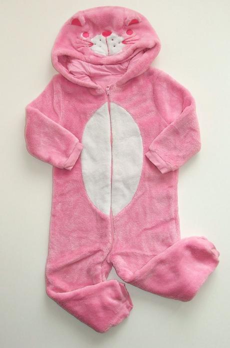 M422 flees růžový overal vel. 92, mothercare,92