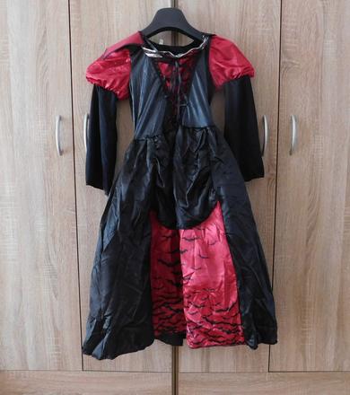 Kostým-upírka vel.110/116, 