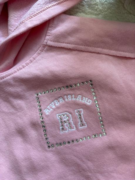 Mikina crop top - v.11/12 let, river island,152