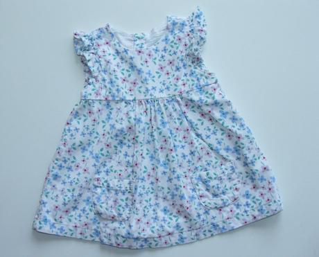 P625 květované šaty vel. 68, marks & spencer,68