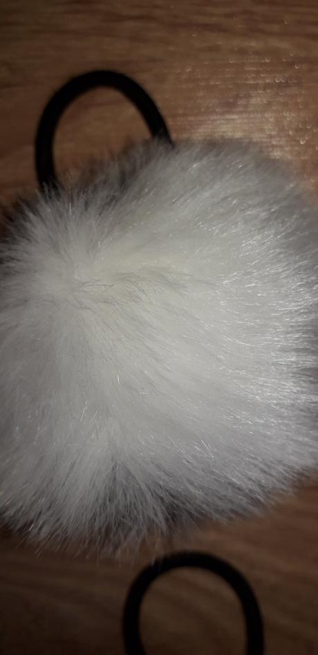 Gumička do vlasů pom pom, 