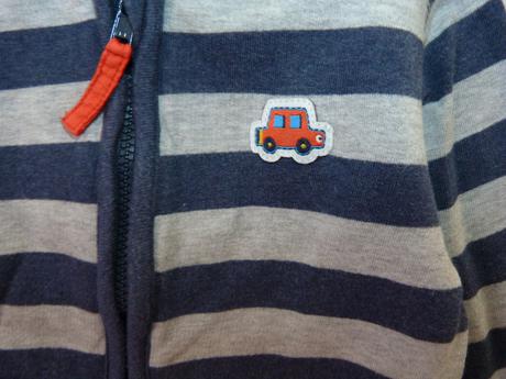 Mikinka s autíčkem vel. 74, bluezoo,74