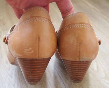Dámské kožené boty, lodičky clarks vel.38,5, clarks,38