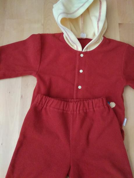 Teplý fleecovy komplet vel. 86, loana,86