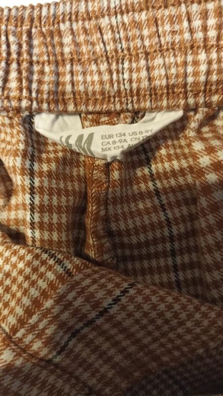 Krásné dívčí kalhoty, h&m,134