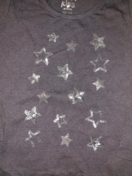 Tričko s flitry vel.98/104 tchibo, tchibo,98