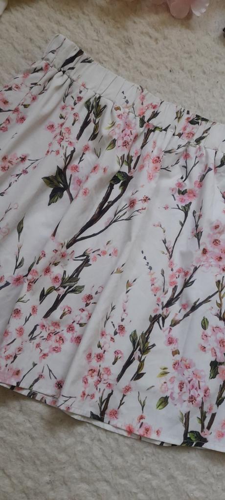 Mshll girl květinová áčková sukně, m