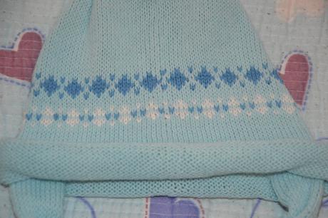 80/86/92 dívčí pletená čepice čepička, 86