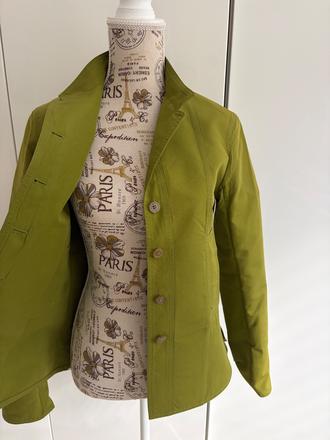 Zelené sako jil sander, velikost 36, s