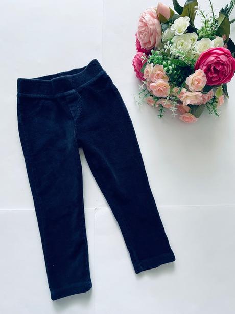 Legíny manžestrové - v.12/18 měs, nutmeg,86