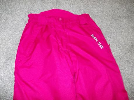 Lyžařské kalhoty/oteplovačky, vel.146/152, 146