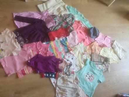 Sada oblečení pro holčičku vel. 98-110, 86–98