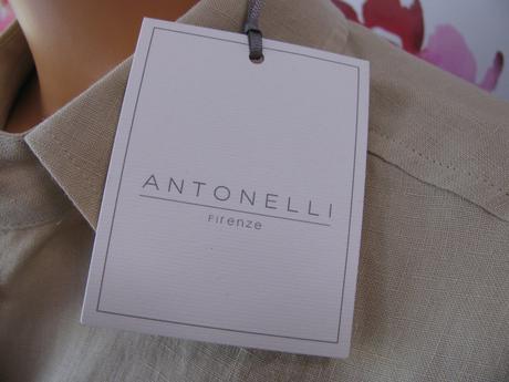 Lněná dámská košile , oversize antonelli, 44