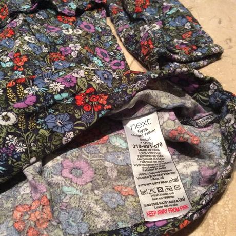 Květované šaty zn. next, next,110
