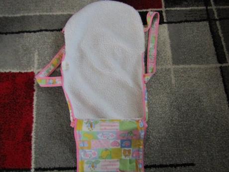 Zimní fusak do kočárku pro panenky zn.baby born,