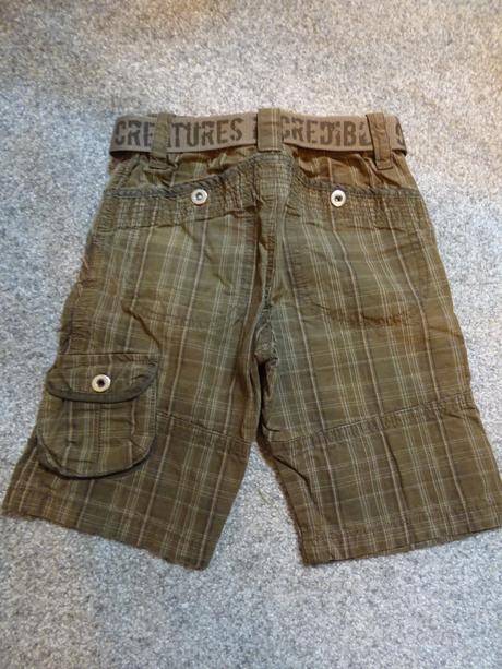 Bermudy s páskem, h&m,92