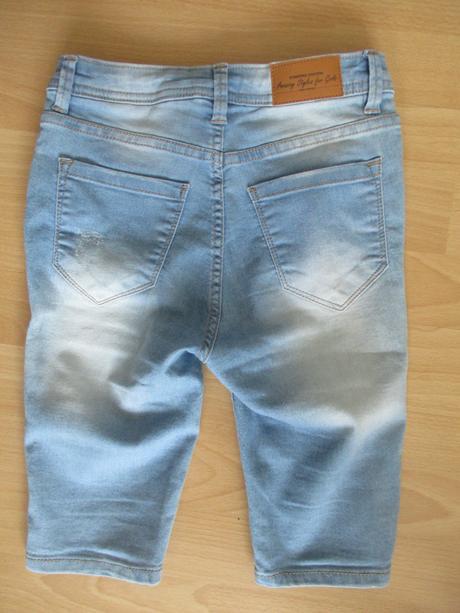 3/4 riflové kraťasy, takko,140