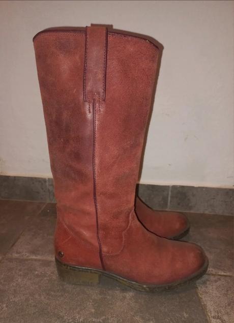 Celokožené kozačky vel. 36, 36