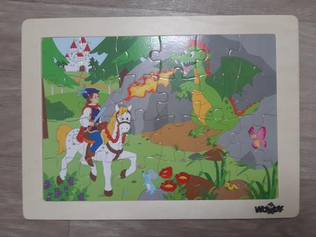 Puzzle dřevěné, 