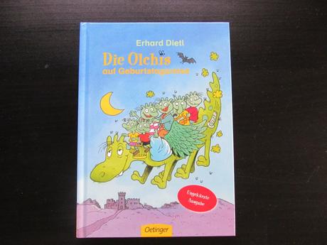 Německá kniha die olchis auf geburtstagsreise, 