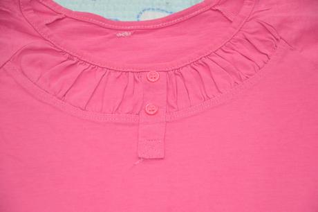 Růžové tričko tunička 122/128 na donošení, tcm,128