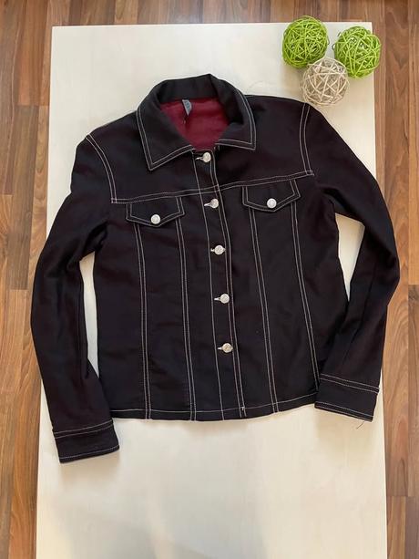 Hnědá bunda/top, vel m/l, getrigh, m