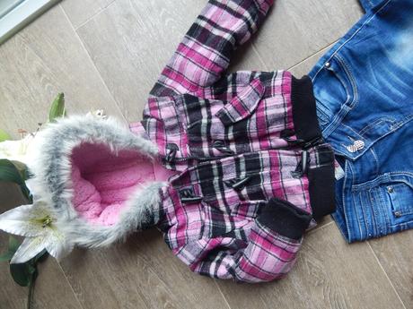 Teploučka bundička - top stav, 98