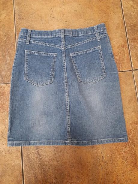 Riflová sukně mds, vel. 38, 38