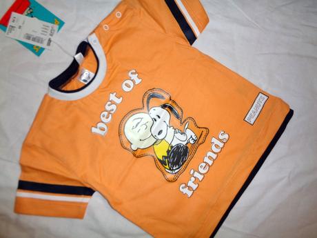 Tričko snoopy z biobavlny, snoopy,80