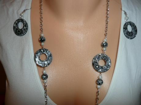 Set řetízek - náhrdelník + náušnice,