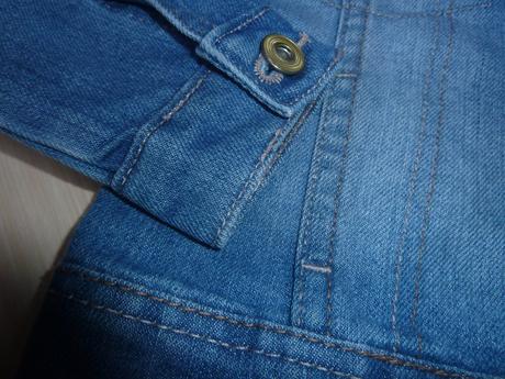 Riflová, džínová bunda, tu,98