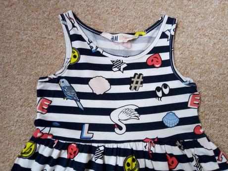 Šaty zn."h&m" vel."98-104", h&m,98