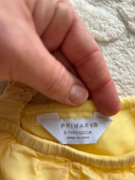 Top letní s madeirou- v.6/7 let, primark,122