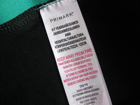 Chlapecké černé boxerky, primark,122