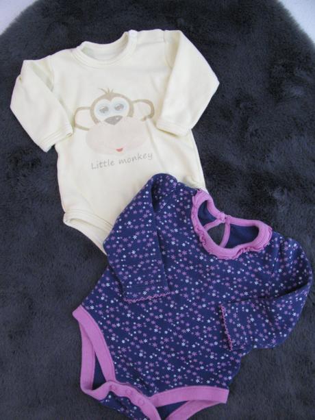 Kojenecké body-2ks,vel.3-6 měs., f&f,68