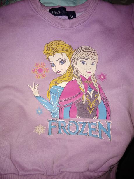 Mikina frozen, anna a elsa, 110