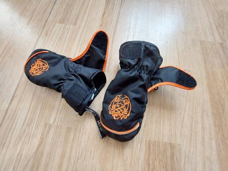 Teplé rukavice palčáky, vel. 2, 116