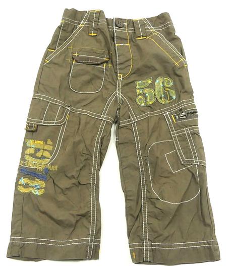 Khaki plátěné kalhoty next, next,86