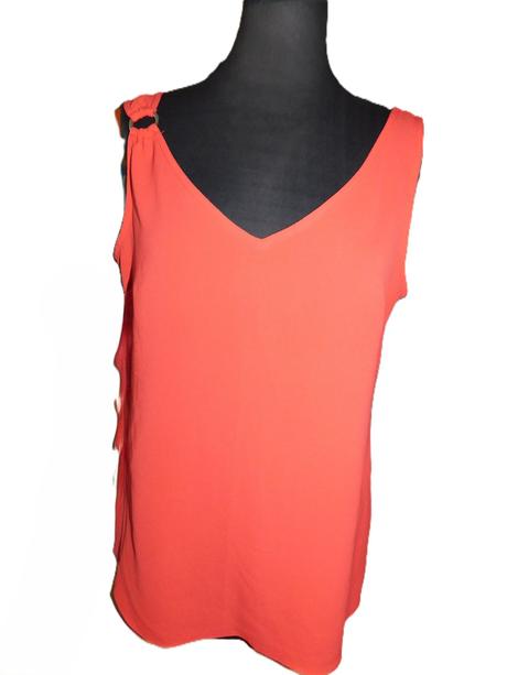 Dámská blůzka-top, papaya,40