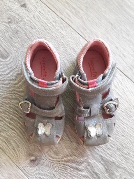 Kožené sandálky superfit, v.23, superfit,23