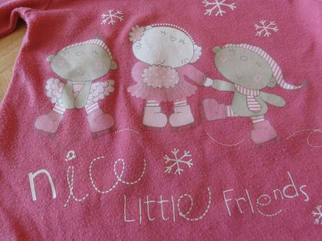 Růžová halenečka 9-12 měs., 80