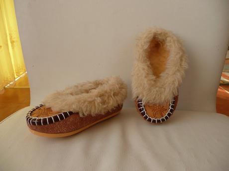 Kožešinkové papučky / bačkůrky, vel.20, 20