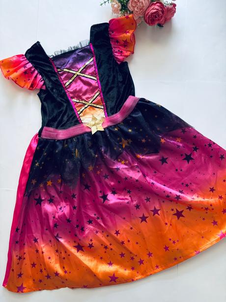 An22/ kostým čarodějka- v.7/8 let, 