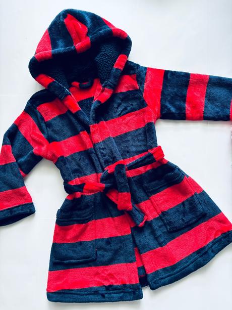 Ob/ župan coral flece - v.4/5 let, nutmeg,110