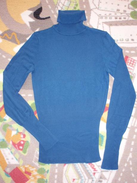 Rolák-roláček na tělo s lemy modrý vel. s-m., orsay,m