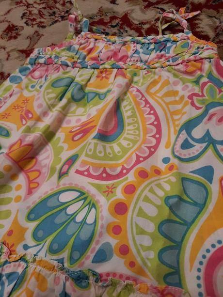 Barevné šatičky, tunika, 92