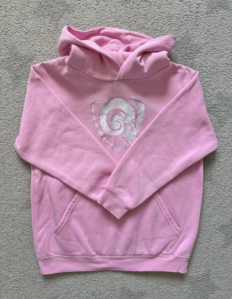 Mikina růžová hc berani zlín, vel. 140, 140