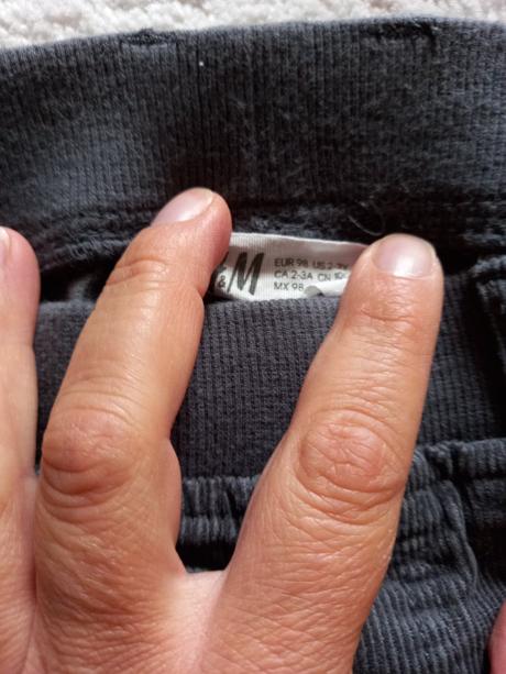 Manžestráčky, h&m,98