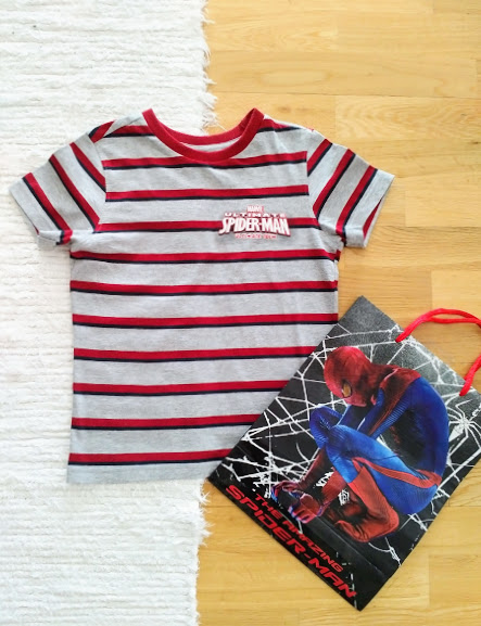 Spider man tričko 6-7let , 116 - 122, marvel,122