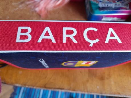 Barca penál školní, fc barcelona vystavený,